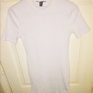 Brand New White Fitted Cocktail Dress